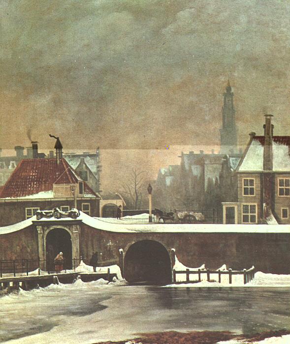 The Raampoortje Gate at Amsterdam, Wouter Johannes van Troostwijk